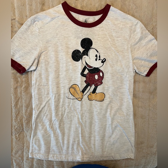 Disney Other - Disneyland mens  crew neck tshirt with large Mickey Mouse screen‎ print
